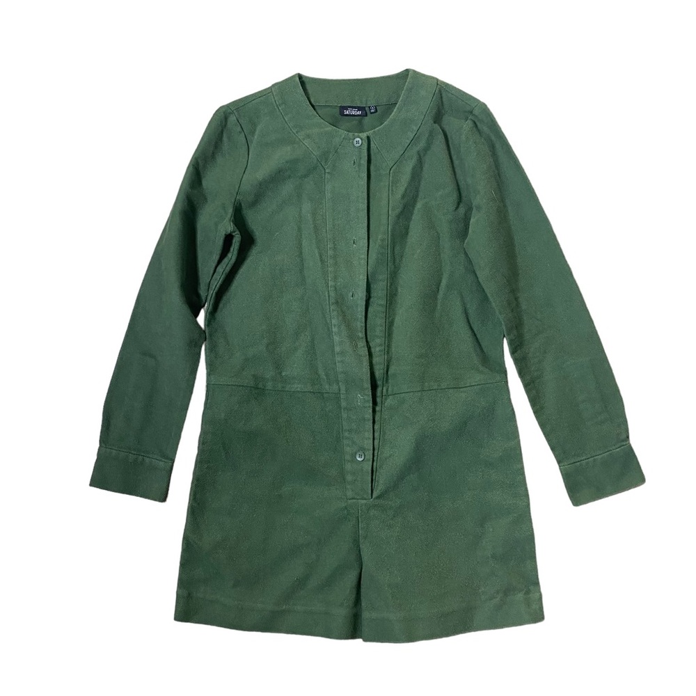 Kate Spade Saturday Army Green Romper Womens 0